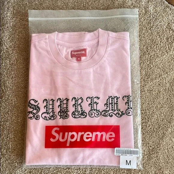 Supreme | Shirts | New Supreme Old English Rhinestone Logo Supreme | Shirts | New Supreme Old English Rhinestone Logo